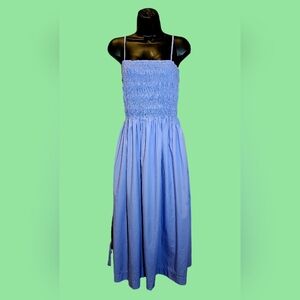 Elegant Blue Maxi Dress